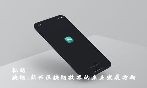 标题
央链：新兴区块链技术的未来发展方向