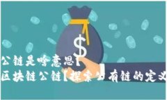 区块链公链是啥意思？  什么是区块链公链？探索