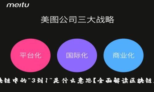 区块链中的“3到1”是什么意思？全面解读区块链应用