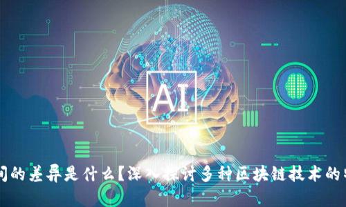 区块链之间的差异是什么？深入探讨多种区块链技术的特点与应用