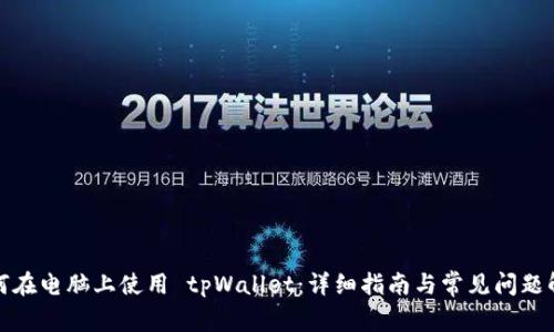 如何在电脑上使用 tpWallet：详细指南与常见问题解答